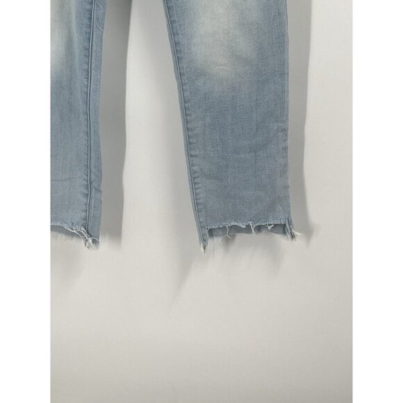 DL1961 Mara Instasculpt Straight Ankle Distressed Jeans Sz 28 - Picture 2 of 9